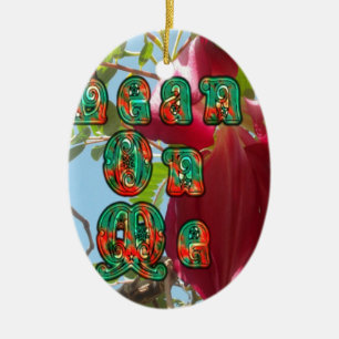 Inspiration Lean on me Bloral Skyward Art Print Keramikornament