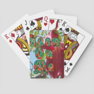 Inspiration Lean on me Bloral Skyward Art Print Spielkarten