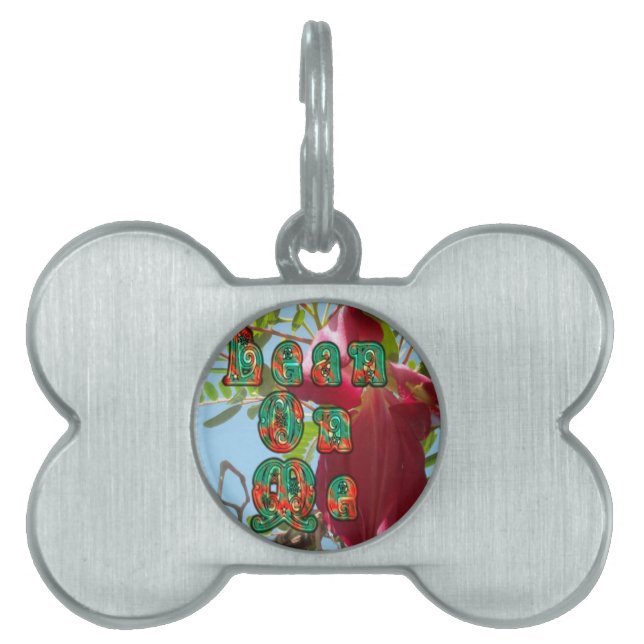 Inspiration Lean on me Bloral Skyward Art Print Tiermarke (Vorderseite)