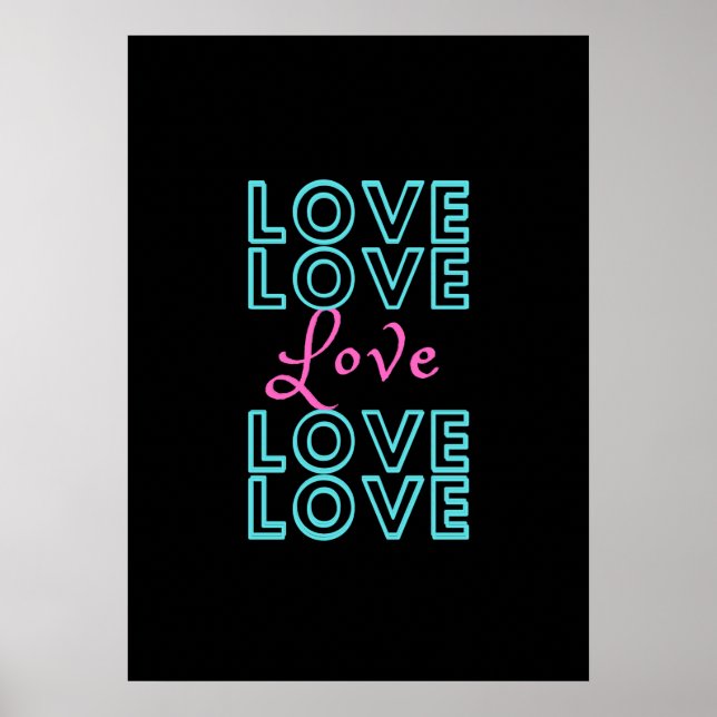 Inspiration-Liebe-Design Poster (Vorne)
