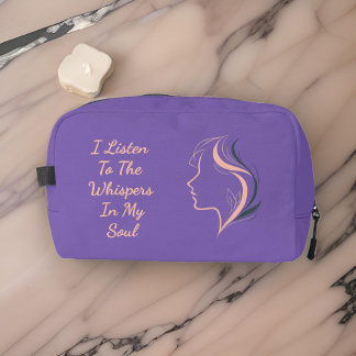 Inspiration Lila Travel Bag - Hören Sie auf mein S Waschbeutel