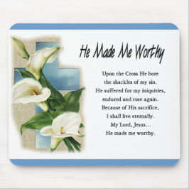 Inspiration machte er mich wert mousepad