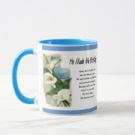 Inspiration machte er mich wert tasse