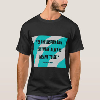 Inspiration Men's Black Basic T-Shirt