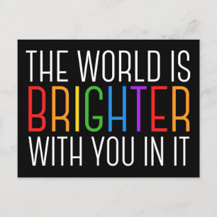 Inspiration Mental Health Förderung Postkarte