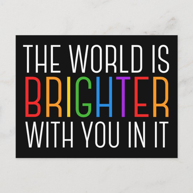 Inspiration Mental Health Förderung Postkarte (Vorderseite)