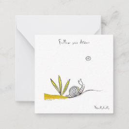 Inspiration-Mitteilungskarten Mitteilungskarte