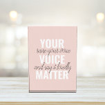 Inspiration - Motivationsangebot für Ihre Stimme Fotoblock<br><div class="desc">Inspiration - Motivationsangebot für Ihre Stimme</div>