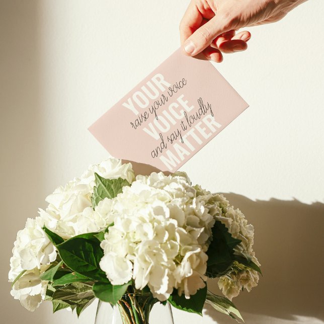 Inspiration - Motivationsangebot für Ihre Stimme Magnetkarte (Von Creator hochgeladen)