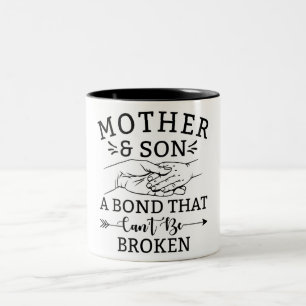 Inspiration Mutter und Sohn Zweifarbige Tasse