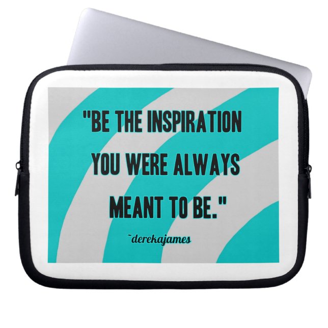 Inspiration Neoprenschlauch Laptopschutzhülle (Vorderseite)