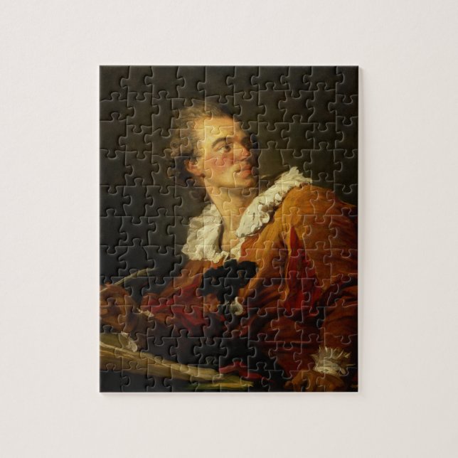 Inspiration (Öl auf Leinwand) Puzzle (Vertikal)
