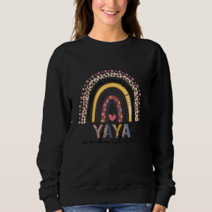 Inspiration Personalisiert Yaya machen wir es alle Sweatshirt