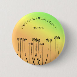 Inspiration, Phantastischer tropischer Sommer Button