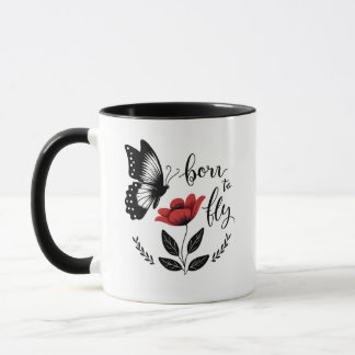 Inspiration Phrase Tasse Geschenk, Motivierend Ges