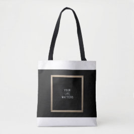 Inspiration-Phrase Tote Bag