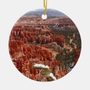 Inspiration Point at Bryce Canyon I Keramik Ornament
