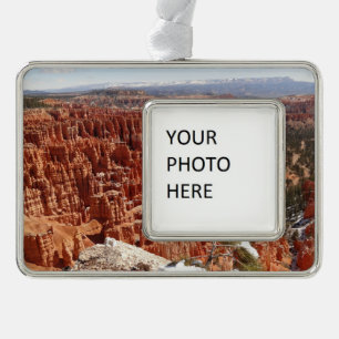 Inspiration Point im Bryce Canyon I Rahmen-Ornament Silber