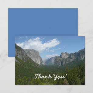 Inspiration Point im Yosemite-Nationalpark Dankeskarte