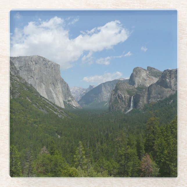 Inspiration Point im Yosemite-Nationalpark Glasuntersetzer (Vorderseite)