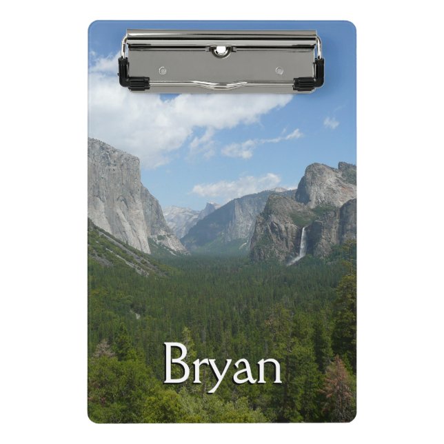 Inspiration Point im Yosemite-Nationalpark Mini Klemmbrett (Vorderseite)