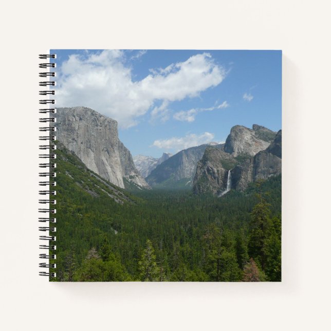 Inspiration Point im Yosemite-Nationalpark Notizbuch (Vorderseite)