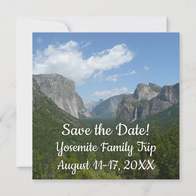 Inspiration Point in Yosemite Datum speichern (Vorderseite)