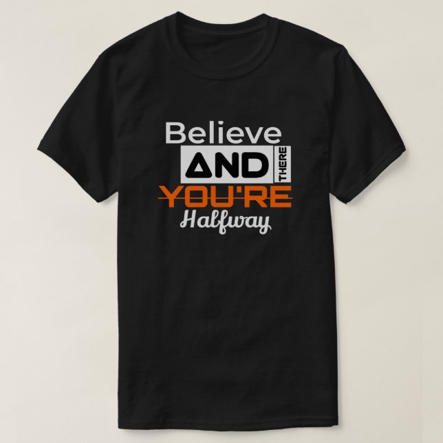 Inspiration, Positive Affirmations T - Shirt (Design vorne)
