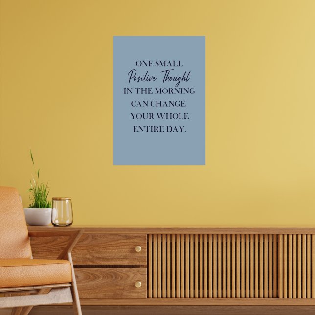 Inspiration positive Affirmative Wall Art Motiv Poster (Wohnzimmer 2)
