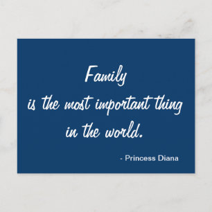 Inspiration Postcard - Familie Postkarte