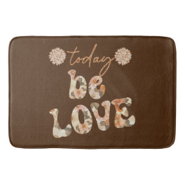 Inspiration Retro Inspiriert Liebe Affirmation Badematte