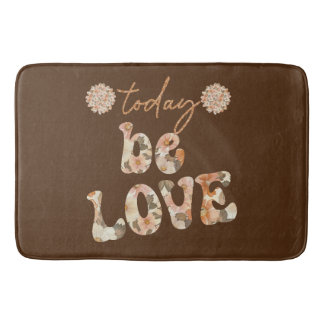 Inspiration Retro Inspiriert Liebe Affirmation Badematte