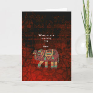 Inspiration Rumi, was Sie Zitat suchen Karte