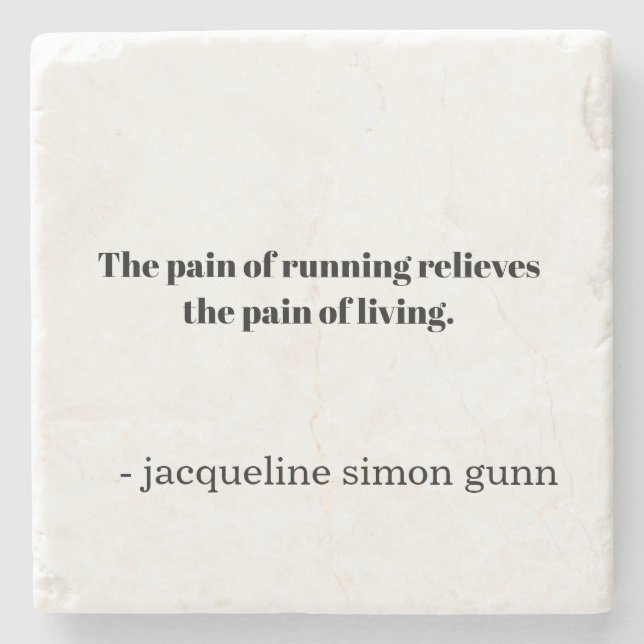 Inspiration runners  steinuntersetzer (Vorderseite)