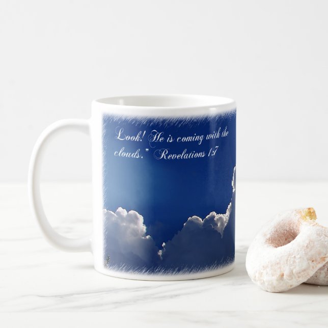 Inspiration Scripting Clouds Tasse (Mit Donut)
