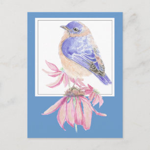 Inspiration Scripture Isaiah 40:10 Bluebird Postkarte