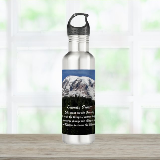 Inspiration Serenity Prayer Rainier Edelstahlflasche (In Situ)