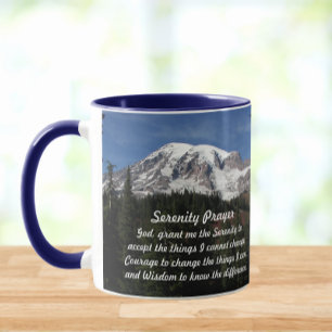 Inspiration Serenity Prayer Rainier Tasse