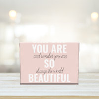 Inspiration Sie sind so schöne positive Zitat