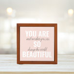 Inspiration Sie sind so schöne positive Zitat Stifthalter<br><div class="desc">Inspiration Sie sind so schöne positive Zitat</div>