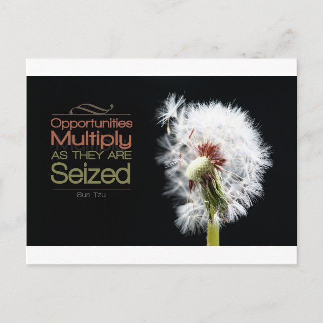 Inspiration | Sun Tzu Postkarte (Vorderseite)