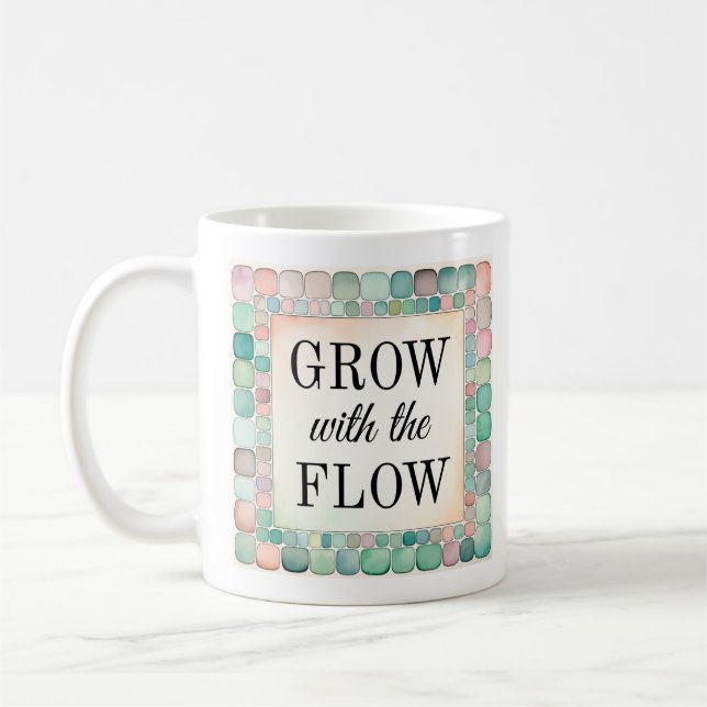 Inspiration Tasse | Mit dem Fluss wachsen (Links)