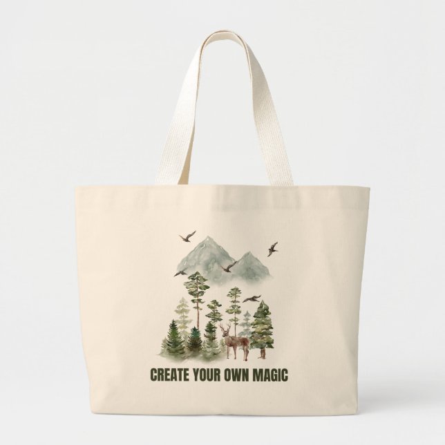 Inspiration Tote Bag Jumbo Stoffbeutel (Vorne)