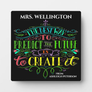 Inspiration und Motivation Fotoplatte