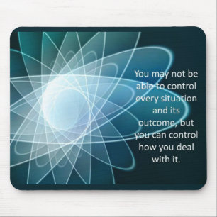 Inspiration und Motivierend Angebotsbestätigung Mousepad