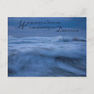 Inspiration und Motivierend Angebotskarte Postkarte