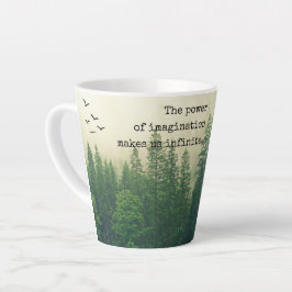Inspiration und Motivierend John Muir Worte Milchtasse