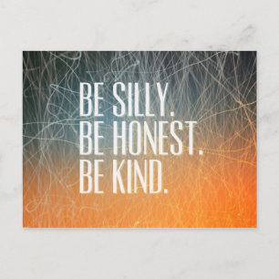 Inspiration und motivierend Zitat Postkarte