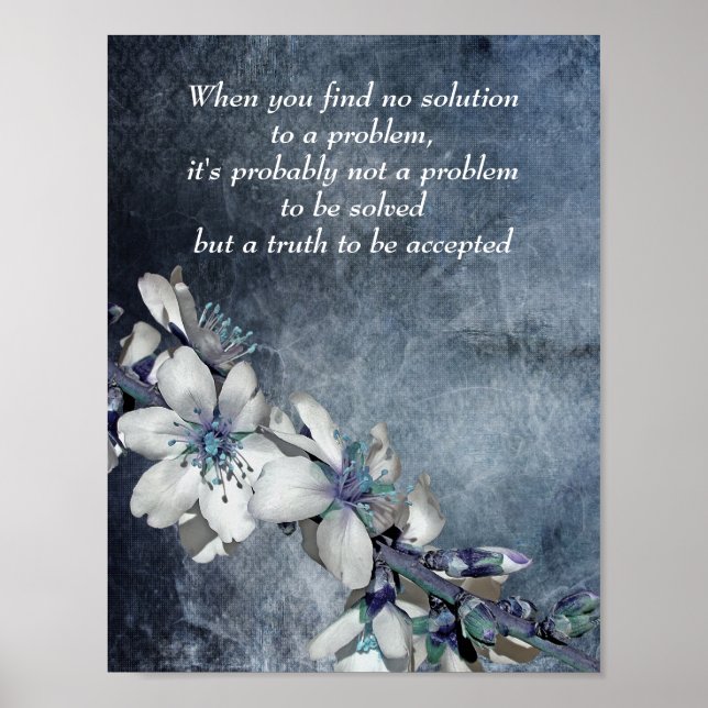 Inspiration und Motivierend Zitat Wall Art Poster (Vorne)