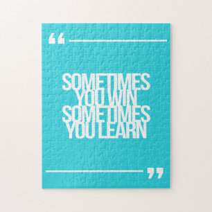 Inspiration und motivierend Zitate Puzzle